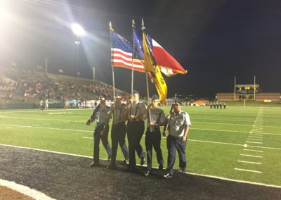 Color Guard Football Game