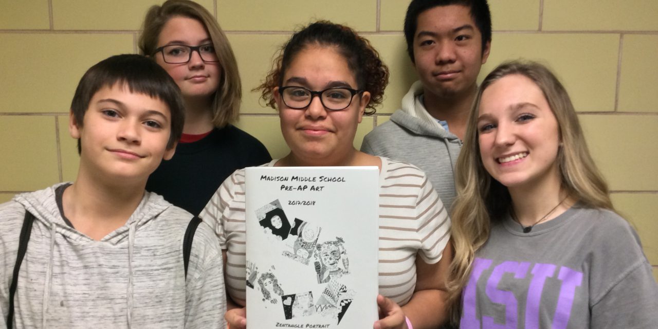 Madison Art Students Design Coloring Book