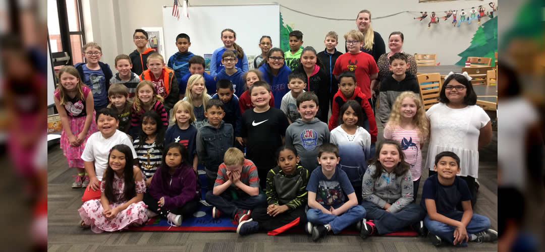 SPOTLIGHT: Bowie Elementary’s “Writing Buddies” Make a Special Connection with Military