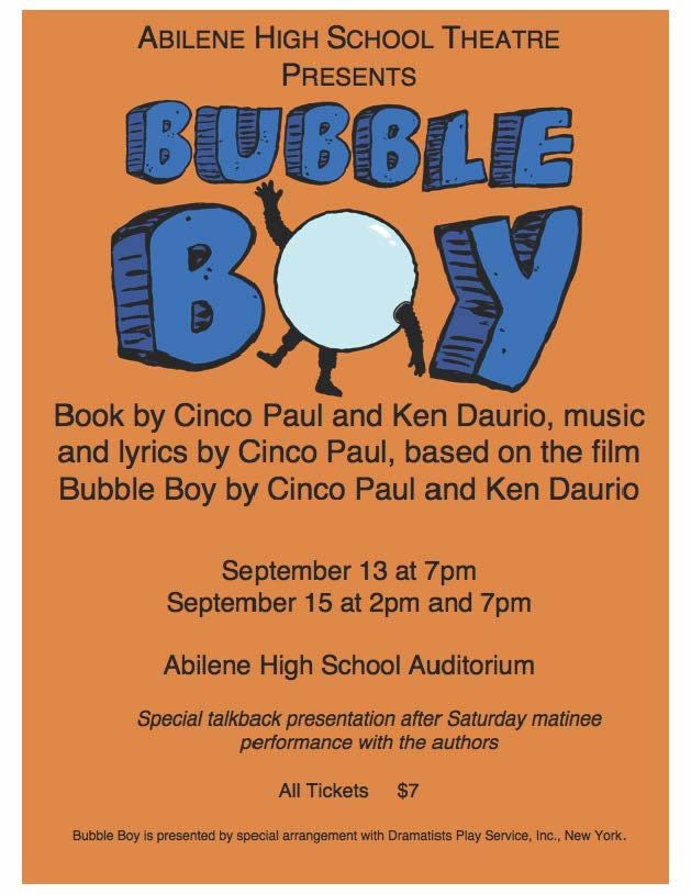 Bubble Boy poster