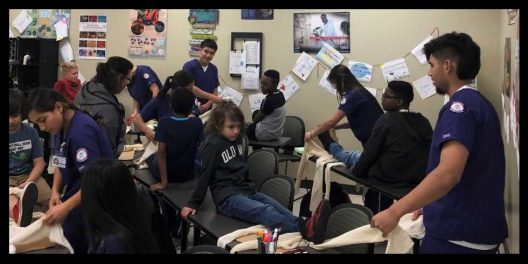Center for Innovation Students Get Hands-On Math, Science Lesson at Holland Med High