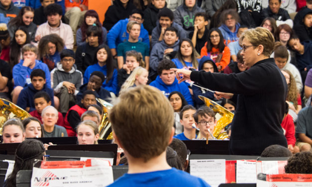 Middle School Musicians Earn Spots on All-Region Band