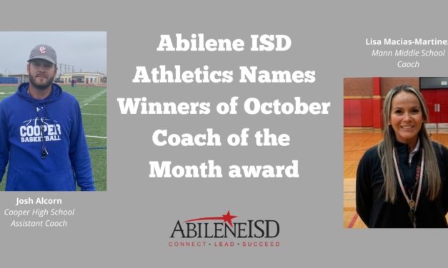 AISD Announces Winners of October Coach of the Month Honor