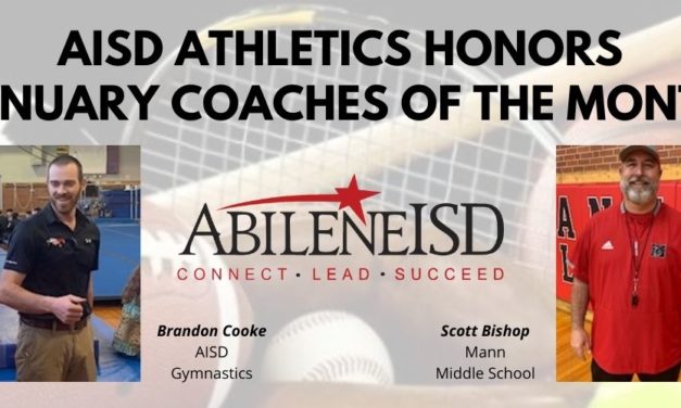 Abilene ISD Honors January Coaches of the Month