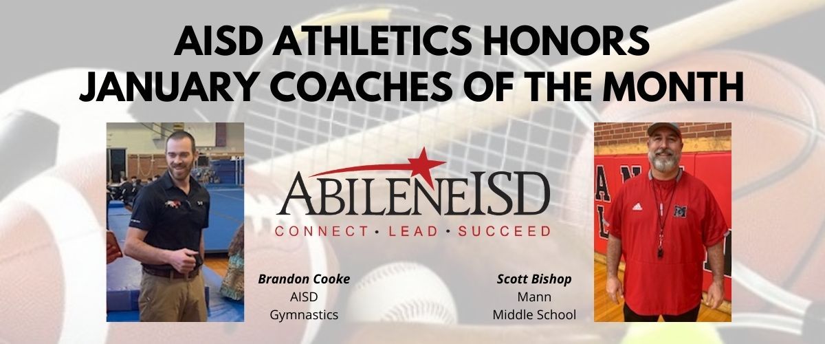 Abilene ISD Honors January Coaches of the Month