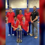 CHS Men’s Team, Eagles’ Dantzler Lead the Way to Regional Gymnastics