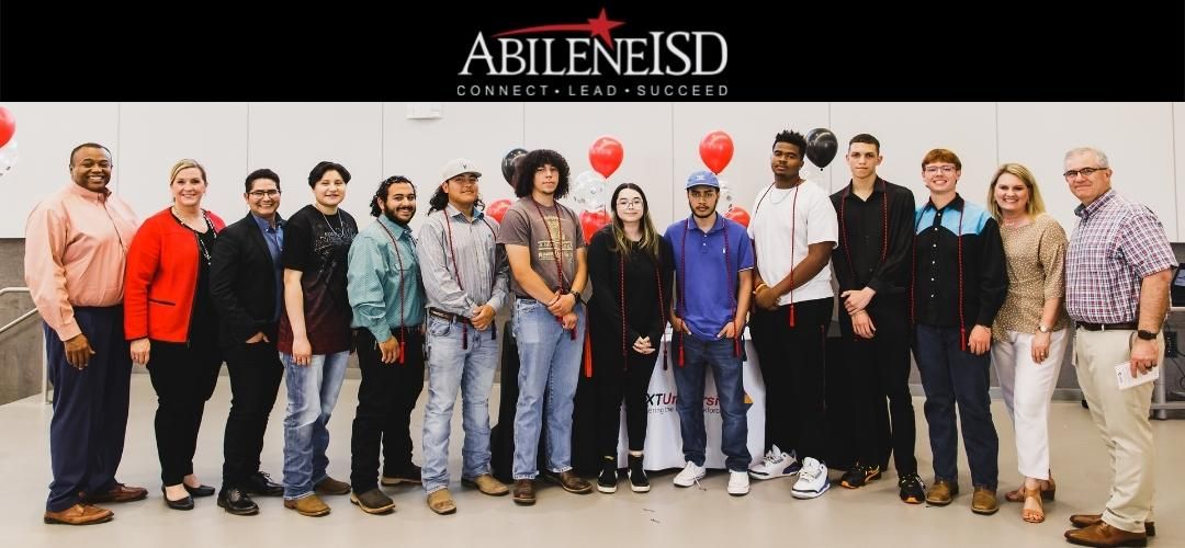 10 Abilene ISD CTE NextU Seniors Celebrated