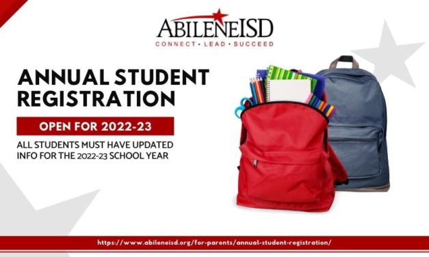 Annual Student Registration Open for the 2022-23 School Year