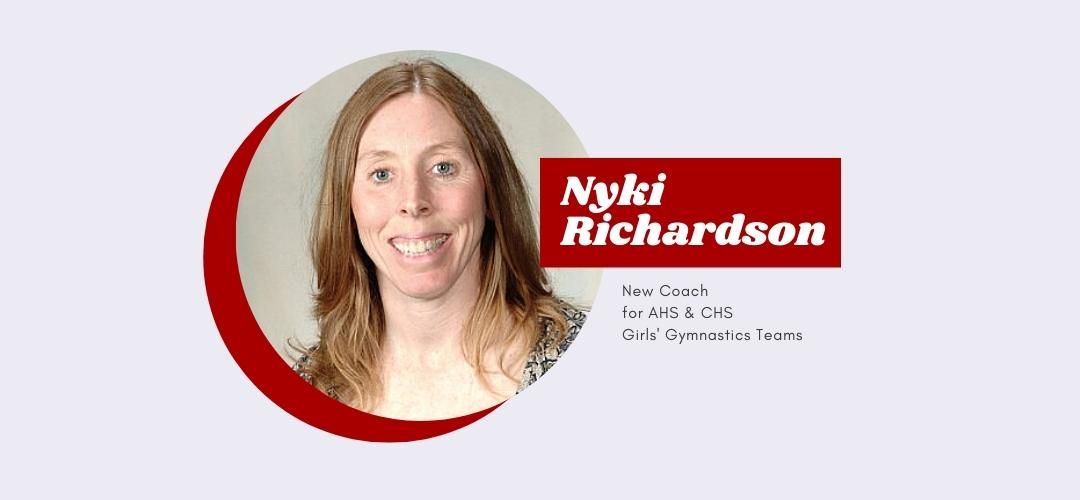 Nyki Richardson Takes Over Coaching Duties for AHS, CHS Girls’ Gymnastics Teams