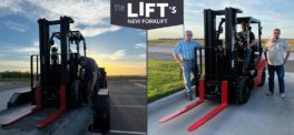 A Forklift for The LIFT: DCOA Delivers New Equipment for Auto Tech