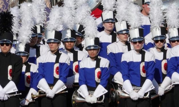 Cooper Band Caps Marching Season with Area Finish