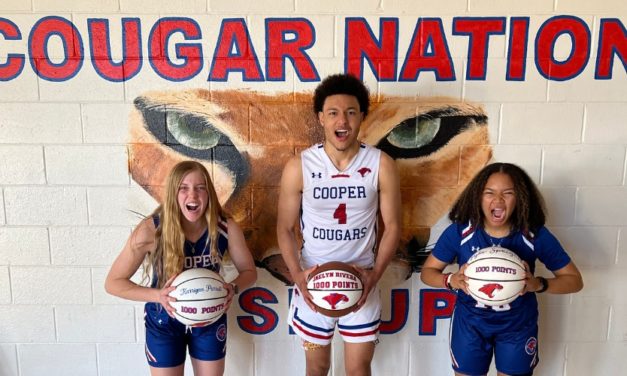 Three Cooper Basketball Stars Top 1,000 Career Points