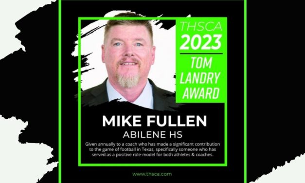 Mike Fullen Receives State’s Highest Football Coaching Honor