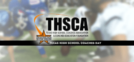 Celebrate Texas High School Coaches Day on Nov. 3!