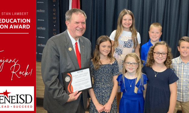 Rep. Lambert Recognized for Support of Public Schools