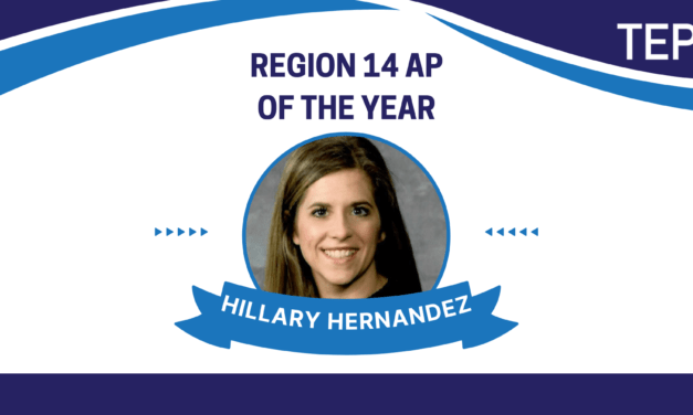 Hillary Hernandez Named TEPSA AP of the Year for Region 14