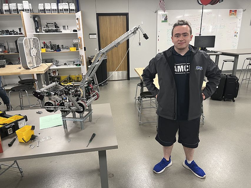 ATEMS Robotics Team Set To Put New Machine in Motion at World Championships