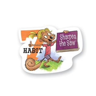 Sharpen the Saw classroom poster