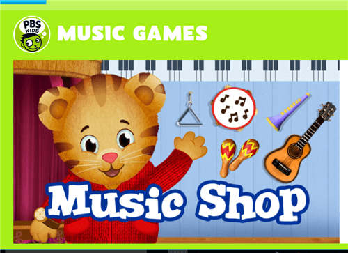 PBS Music games 